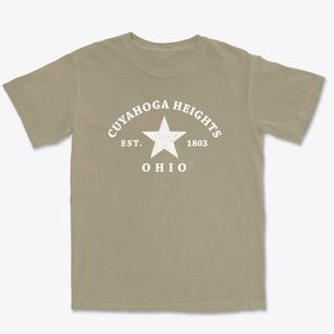Cuyahoga Heights Ohio Star Premium Heavyweight T-shirt