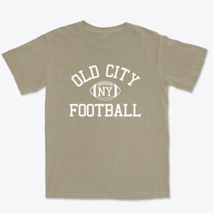 Old City New York Football Premium Heavyweight T-shirt