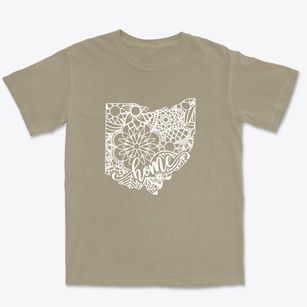  Ohio Mandala Premium Heavyweight T-shirt