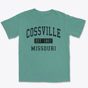 Cossville Missouri Classic Established Premium Heavyweight T-shirt