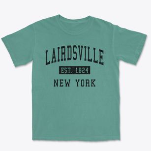 Lairdsville New York Classic Established Premium Heavyweight T-shirt
