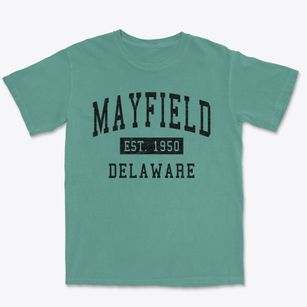 Mayfield Delaware Classic Established Premium Heavyweight T-shirt