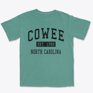 Cowee North Carolina Classic Established Premium Heavyweight T-shirt