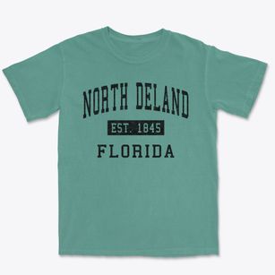 North Deland Florida Classic Established Premium Heavyweight T-shirt