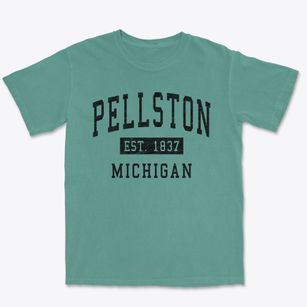 Pellston Michigan Classic Established Premium Heavyweight T-shirt