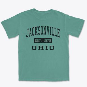 Jacksonville Ohio Classic Established Premium Heavyweight T-shirt