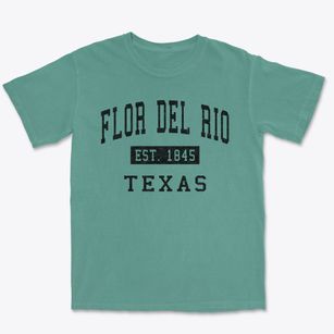 Flor Del Rio Texas Classic Established Premium Heavyweight T-shirt