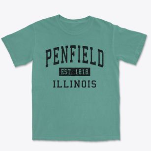 Penfield Illinois Classic Established Premium Heavyweight T-shirt