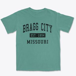 Bragg City Missouri Classic Established Premium Heavyweight T-shirt