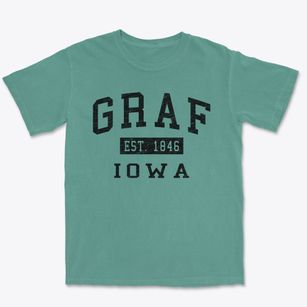 Graf Iowa Classic Established Premium Heavyweight T-shirt