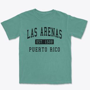 Las Arenas Puerto Rico Classic Established Premium Heavyweight T-shirt
