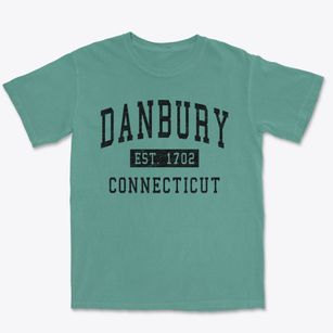 Danbury Connecticut Classic Established Premium Heavyweight T-shirt