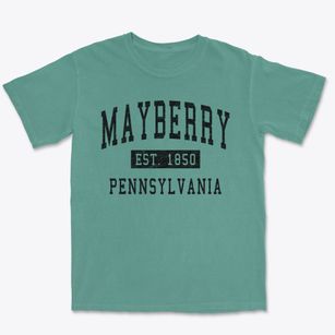 Mayberry Pennsylvania Classic Established Premium Heavyweight T-shirt