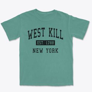 West Kill New York Classic Established Premium Heavyweight T-shirt