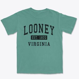 Looney Virginia Classic Established Premium Heavyweight T-shirt