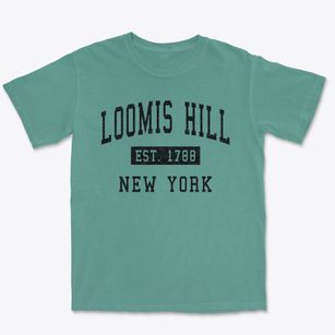 Loomis Hill New York Classic Established Premium Heavyweight T-shirt