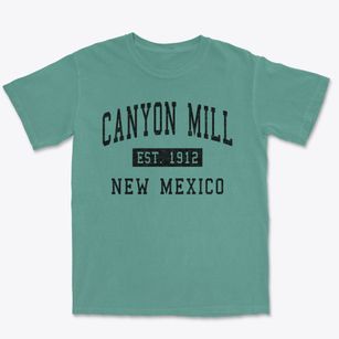 Canyon Mill New Mexico Classic Established Premium Heavyweight T-shirt