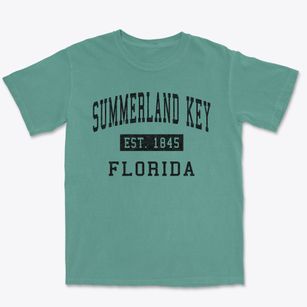 Summerland Key Florida Classic Established Premium Heavyweight T-shirt
