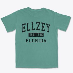 Ellzey Florida Classic Established Premium Heavyweight T-shirt
