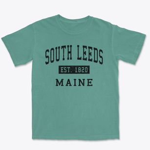 South Leeds Maine Classic Established Premium Heavyweight T-shirt
