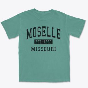 Moselle Missouri Classic Established Premium Heavyweight T-shirt