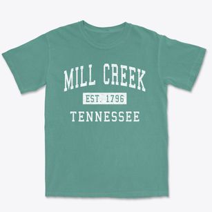 Mill Creek Tennessee Classic Established Premium Heavyweight T-shirt