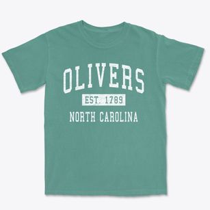 Olivers North Carolina Classic Established Premium Heavyweight T-shirt