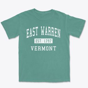 East Warren Vermont Classic Established Premium Heavyweight T-shirt