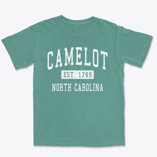 Camelot North Carolina Classic Established Premium Heavyweight T-shirt