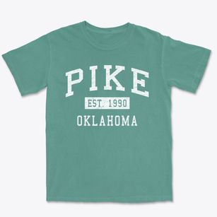 Pike Oklahoma Classic Established Premium Heavyweight T-shirt
