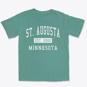 St. Augusta Minnesota Classic Established Premium Heavyweight T-shirt