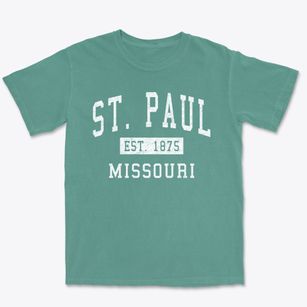 St. Paul Missouri Classic Established Premium Heavyweight T-shirt