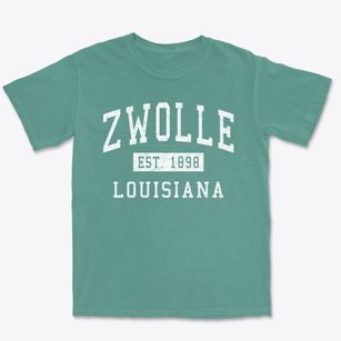 Zwolle Louisiana Classic Established Premium Heavyweight T-shirt