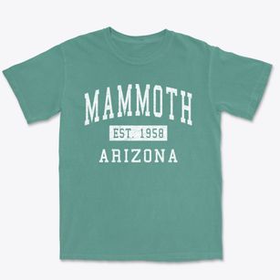 Mammoth Arizona Classic Established Premium Heavyweight T-shirt
