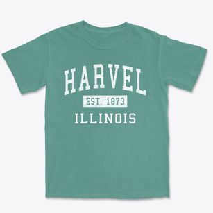 Harvel Illinois Classic Established Premium Heavyweight T-shirt
