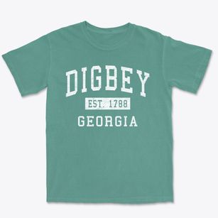 Digbey Georgia Classic Established Premium Heavyweight T-shirt