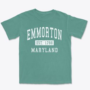 Emmorton Maryland Classic Established Premium Heavyweight T-shirt