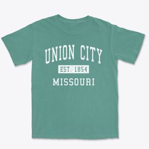 Union City Missouri Classic Established Premium Heavyweight T-shirt