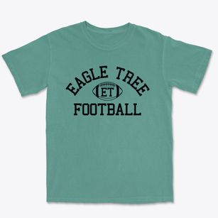 Eagle Tree High School Classic Football Premium Heavyweight T-shirt