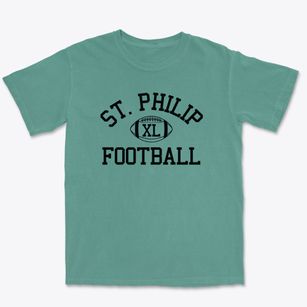St. Philip Benizi Catholic Church Classic Football Premium Heavyweight T-shirt