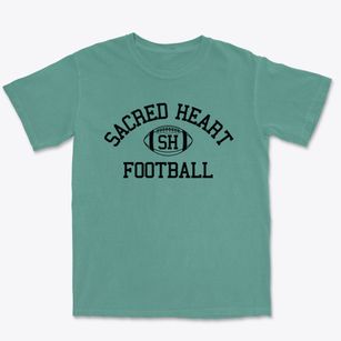 Sacred Heart School Classic Football Premium Heavyweight T-shirt