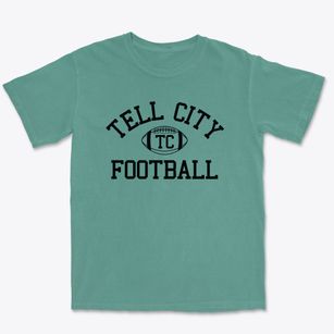 Tell City Junior High School Classic Football Premium Heavyweight T-shirt