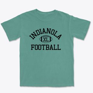 Indianola High School Classic Football Premium Heavyweight T-shirt