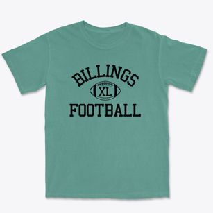 Billings Christian School Classic Football Premium Heavyweight T-shirt