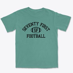 Seventy First High School Classic Football Premium Heavyweight T-shirt