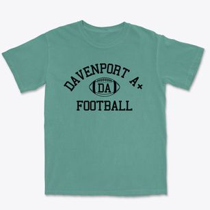 Davenport A+ School Classic Football Premium Heavyweight T-shirt