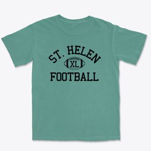 St Helen Catholic School Classic Football Premium Heavyweight T-shirt