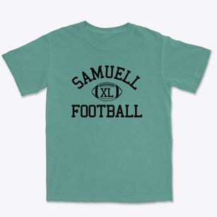 Samuell High School Classic Football Premium Heavyweight T-shirt