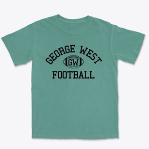 George West Primary School Classic Football Premium Heavyweight T-shirt