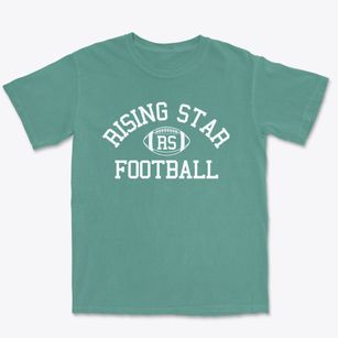 Rising Star High School Classic Football Premium Heavyweight T-shirt